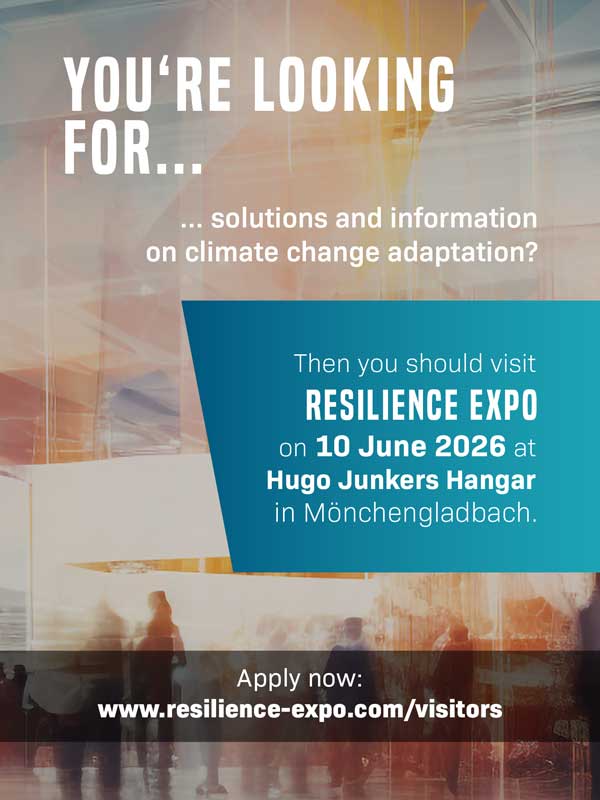 Digital flyer for the Resilience Expo for visitors